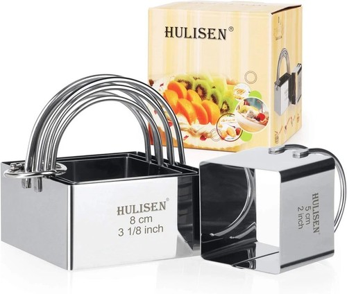 Square biscuit cutter set - square, (4