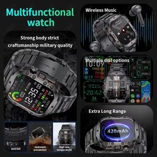 Smart Watch 1.96" Bluetooth