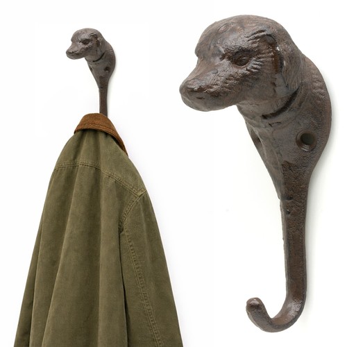 Single coat hooks wall - wall, mounted