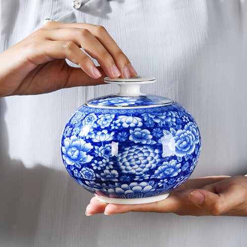 Blue and white porcelain - and,