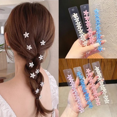 10pcs set hair clip - hair, braided