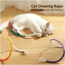 Catnip Rope Cat Chew Toy Teeth