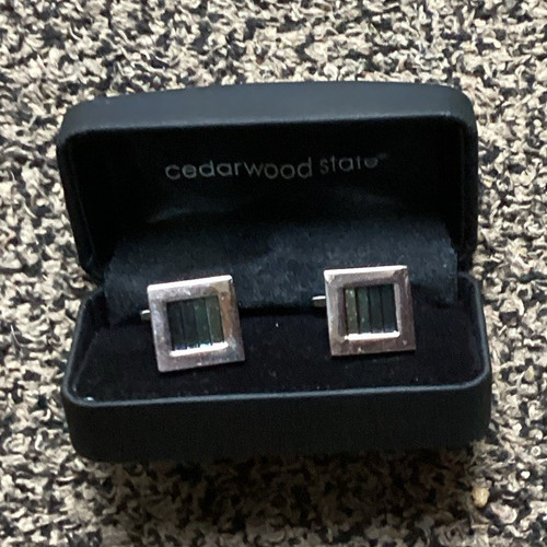 Cedarwood state men square - cedarwood,