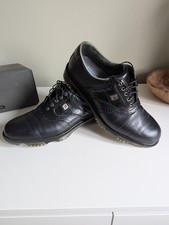 FootJoy Men's DryJoys Tour Golf Shoes Black 53717K  Size 10