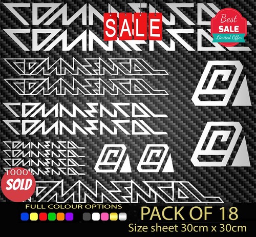 Commencal bikes vinyl decal - commencal,
