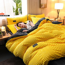 3Pcs Duvet Cover Winter Warm