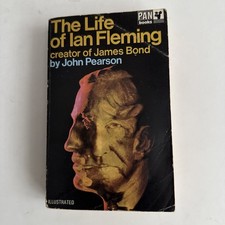 John Pearson - The Life of Ian Fleming - 1st/1st 1967  Pan Paperback, James Bond
