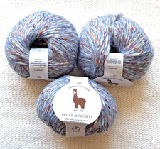 3 balls x 50g Alpaca yarn 