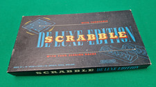 Vintage SCRABBLE Deluxe Edition Board Game with Turntable Spears Games