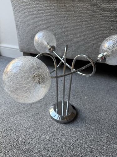 Chrome ceiling light glass - light,