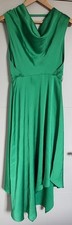 Allyson Emerald Green Backless Dress UK Size S