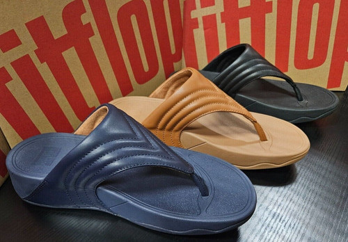 Fitflop womens leather sandal - leather,
