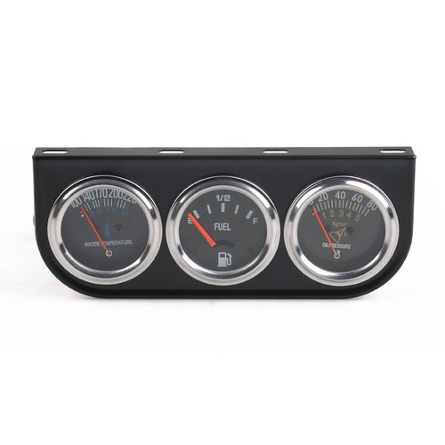 52mm 3in1 car triple gauge - 3in1,