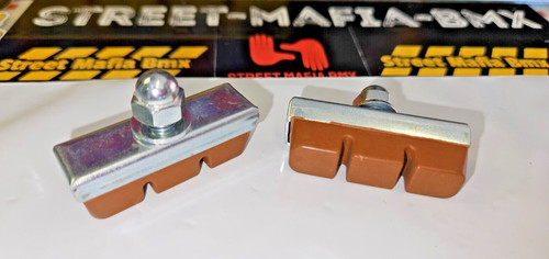 Dia compe brake pads salmon - pads,