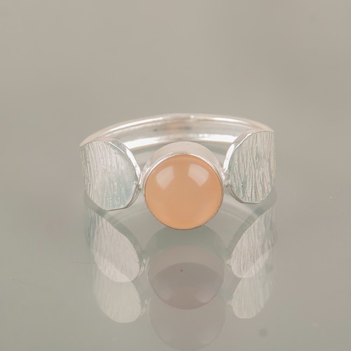 Natural peach moonstone - natural,