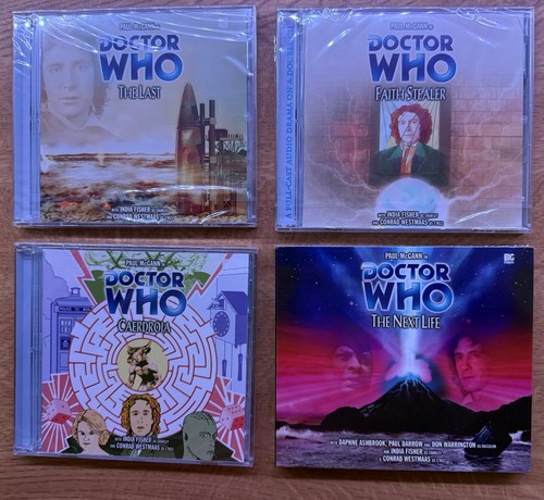 Doctor who big finish - doctor, x4