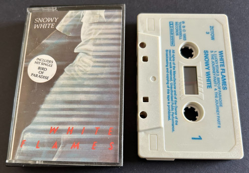 Snowy white flames - snowy,