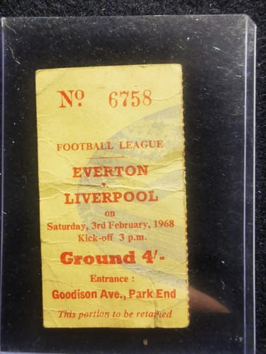 Very rare 1968 everton - rare,