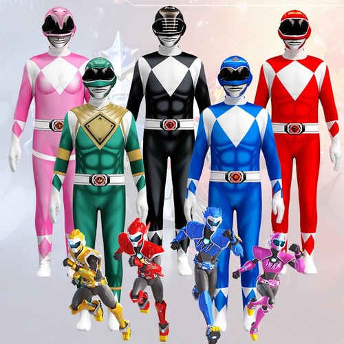 Kids rangers cosplay power - rangers,