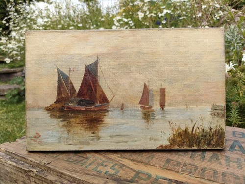 Antique 19th century coastal - 19th,