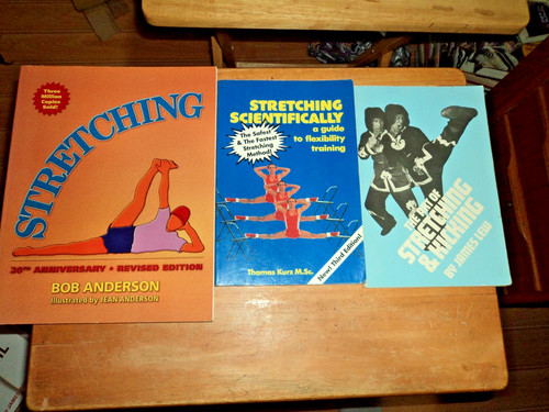 X books on stretching - @@@,