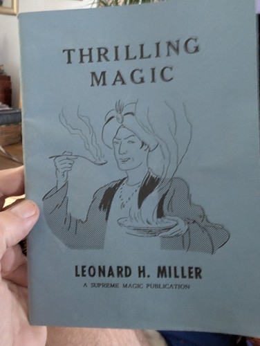 Thrilling magic leonard miller - magic,