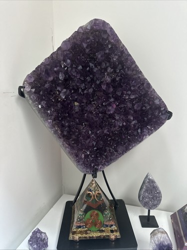 Amethyst crystal natural - amethyst,