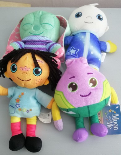 Moon and soft plush toy - plush,
