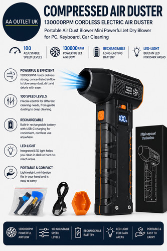 Compressed air duster - compressed,
