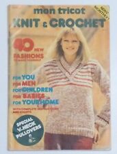 Mon Tricot Knit & Crochet Magazine September 1975 - 40 designs