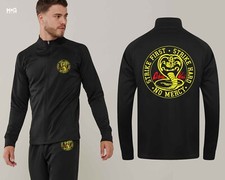 Cobra Kai Mixed Martial Arts Tracksuit MMA Retro TV Show Sensei Jogger’s Set