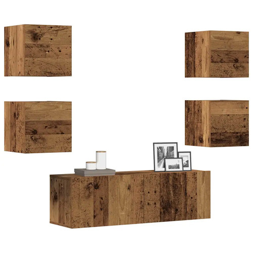 Walplus old wood floating - walplus,