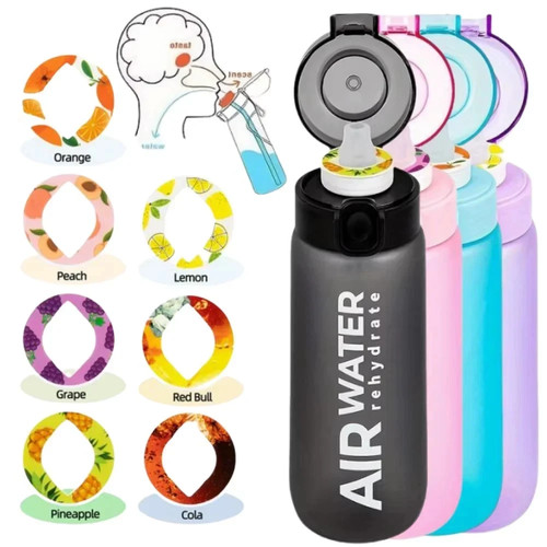750ml air water bottle with - water,