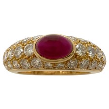 Rare Vintage Cartier Ruby And