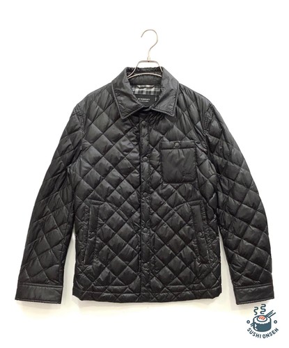 Burberry black label quilted - black,