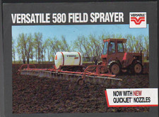 1984 Versatile 580 Field Crop Sprayer Brochure Leaflet