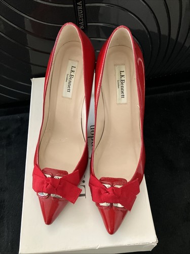 Bennett irene red patent - bennett,