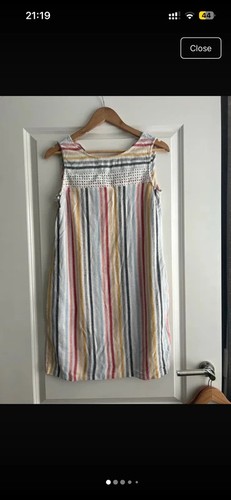 Next multicolour stripe linen - multicolour,
