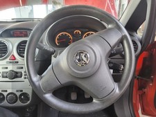 STEERING WHEEL VAUXHALL CORSA MK3 FL (D) (4400) 2006 TO 2014 STING ECOFLEX