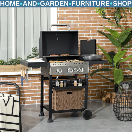 Gas barbecue grill - gas, propane