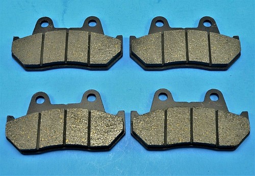 Front and rear brake pads - and,