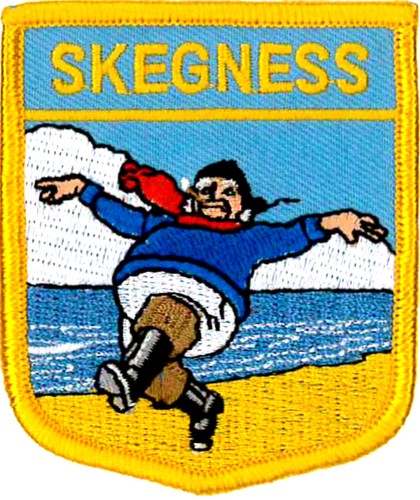 Skegness embroidered - skegness,
