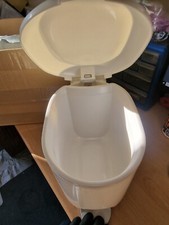 Addis 518503 Premium Deluxe Bathroom Pedal Bin with inner, 3.5 litre-PREOWNED