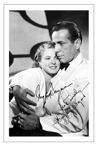Humphrey bogart ingrid - humphrey, &