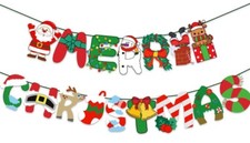 Merry Christmas Bunting