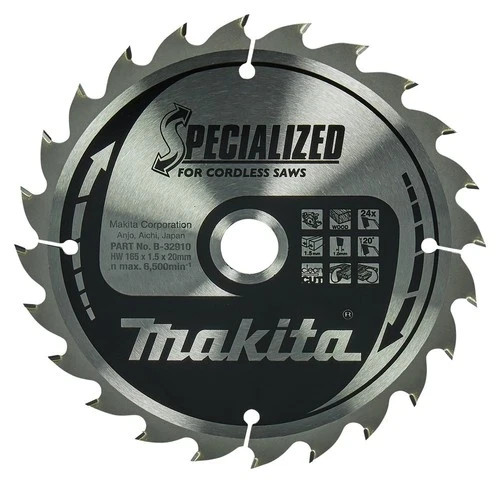Makita 165mm tooth circular - makita, 24