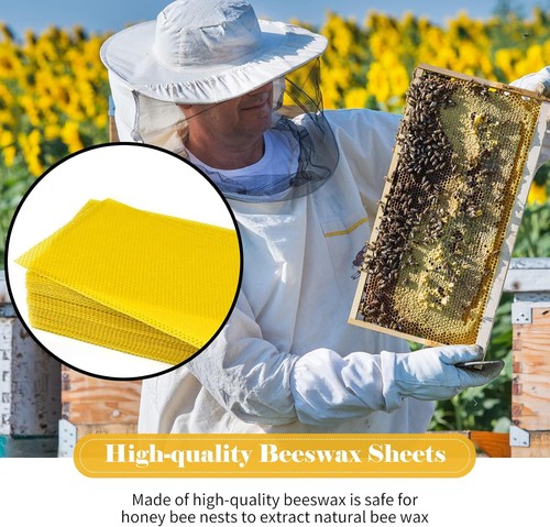 Yegbong natural beeswax sheets - natural,