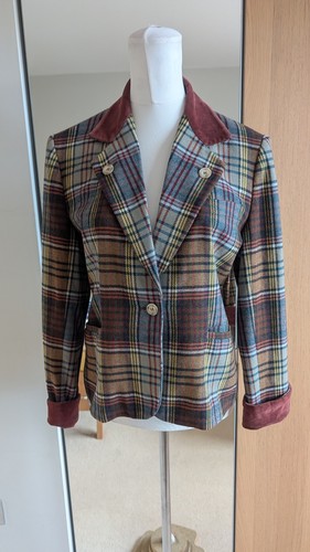 Vintage 1990 sisley plaid - vintage,