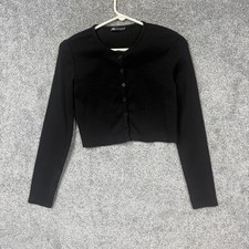 Zara Cropped Cardigan Sweater