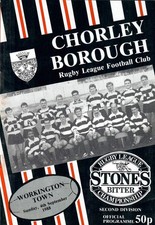 Chorley v Workington - 1988/89
